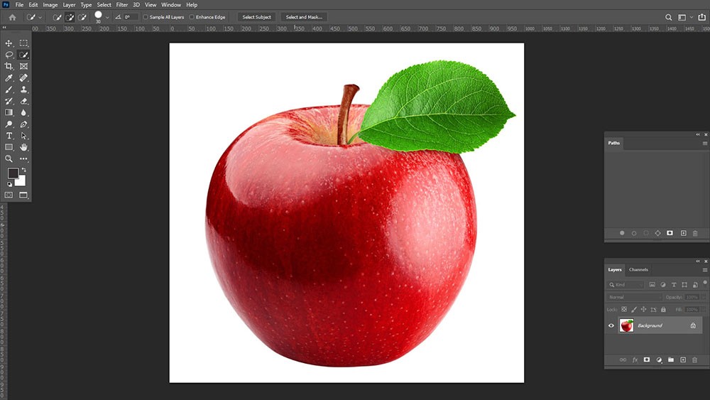 photo in Adobe Photoshop