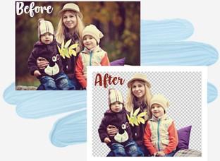 Multi clipping path service