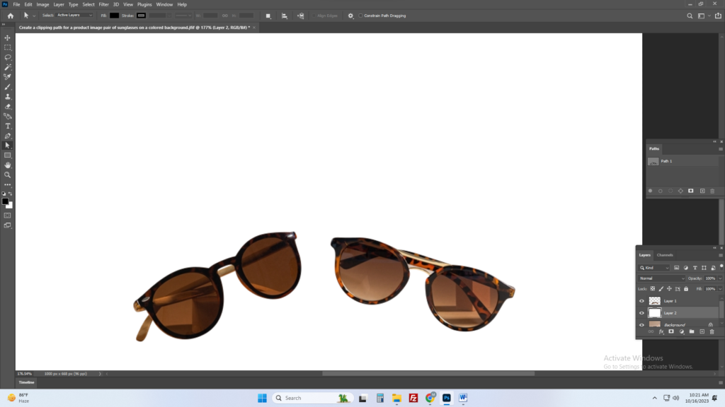 Using the Clipping Path