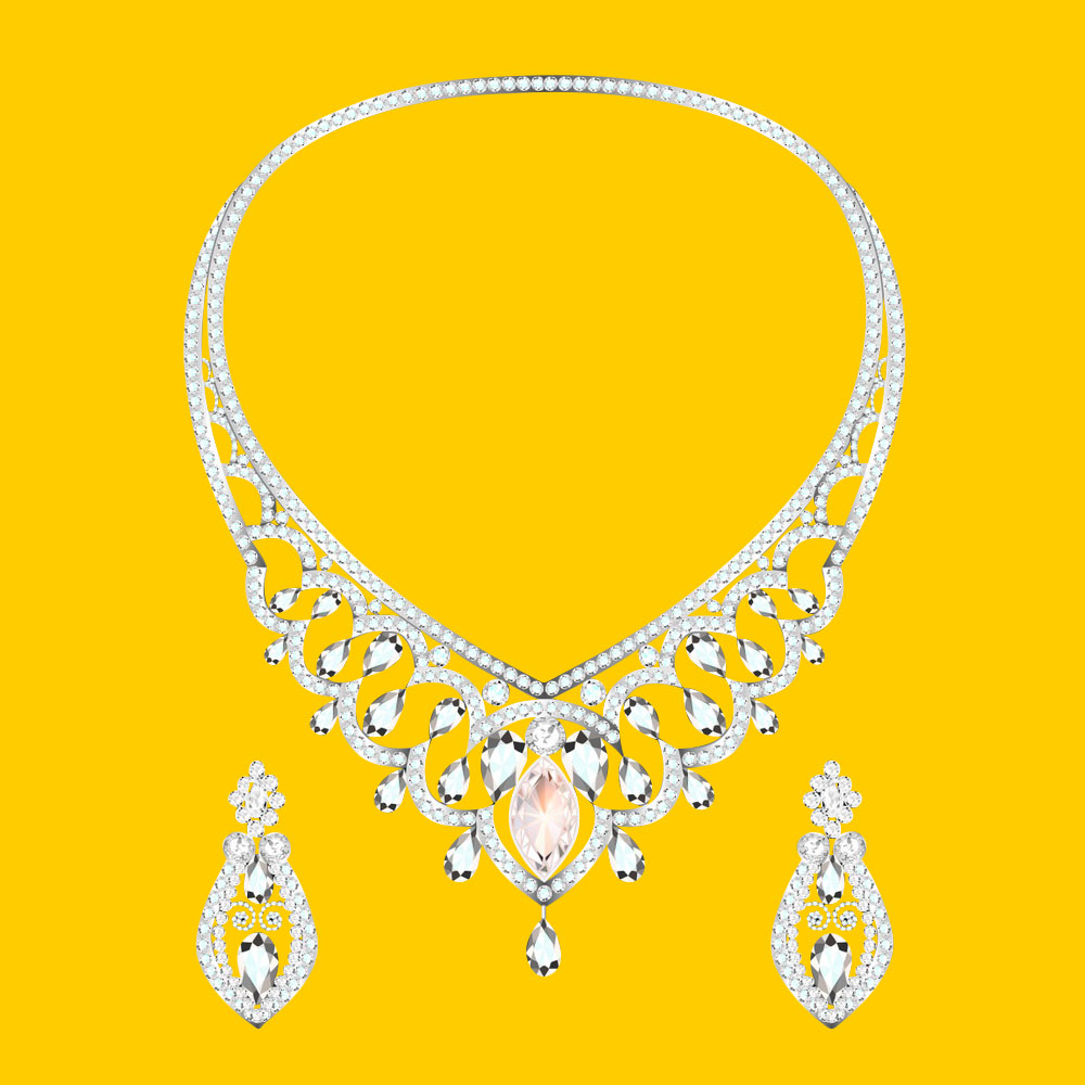 Review and Adjust Create a basic clipping path for jewelry item