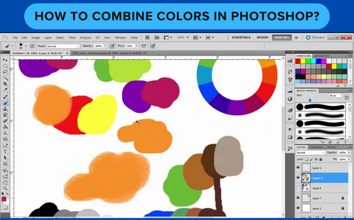 How to Combine Colors in Photoshop
