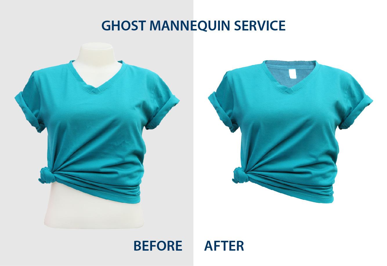 Professional Ghost Mannequin Photo Editing Service